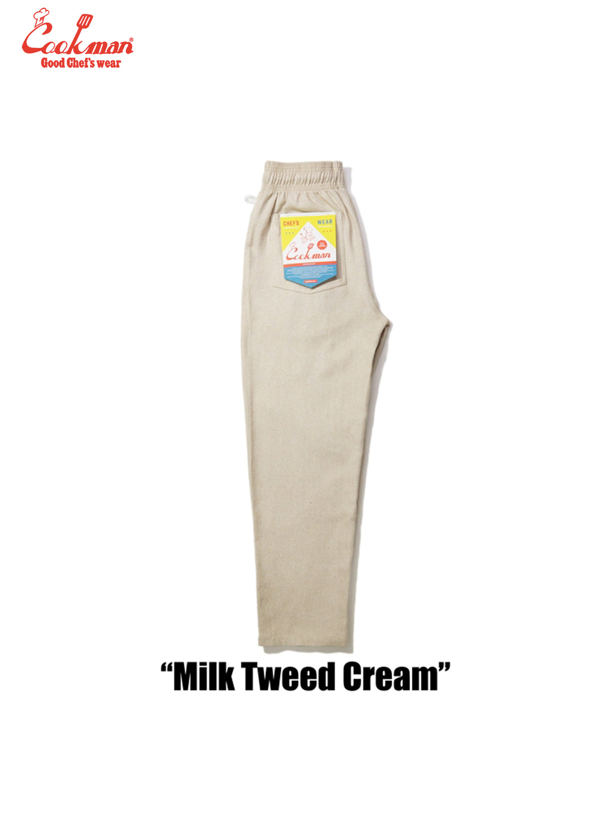 Chef Pants - Milk Tweed : Cream