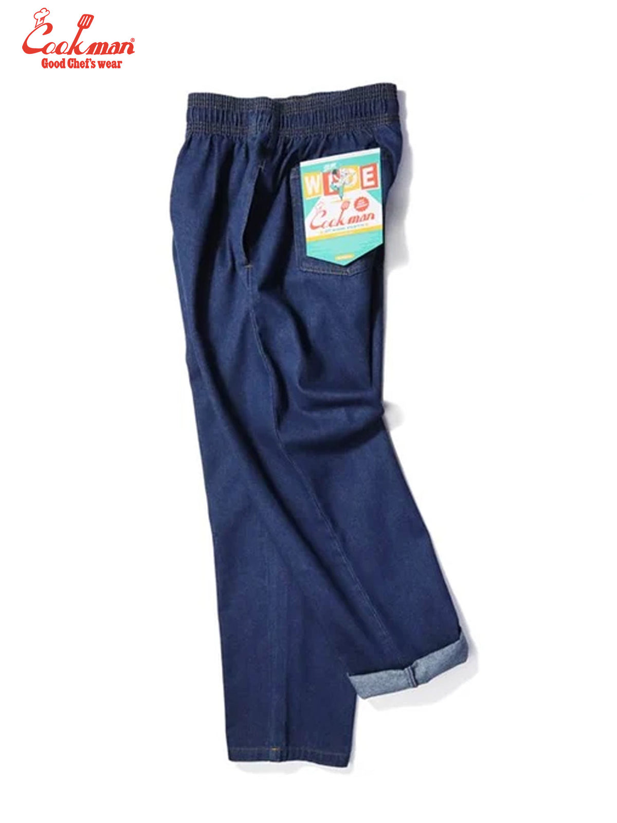 Chef Pants Semiwide- Denim : Navy