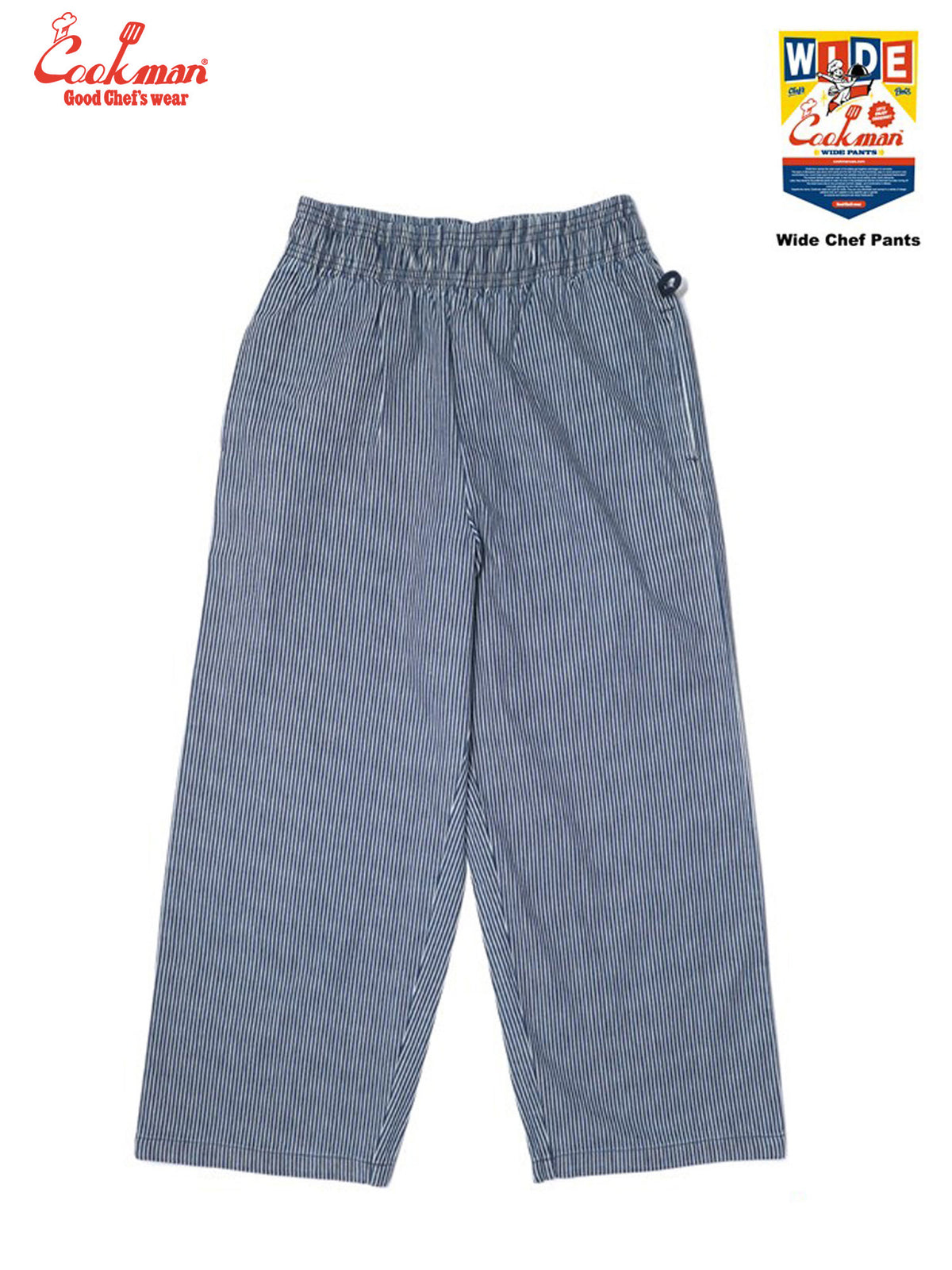 Wide Chef Pants - Hickory : Navy