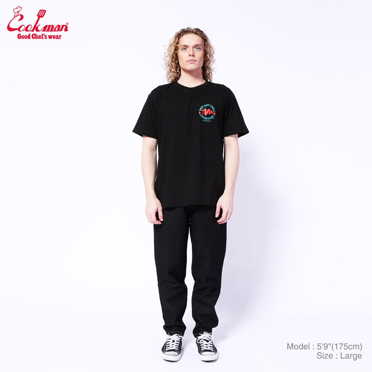 Cookman Tees - Chili Dragon : Black