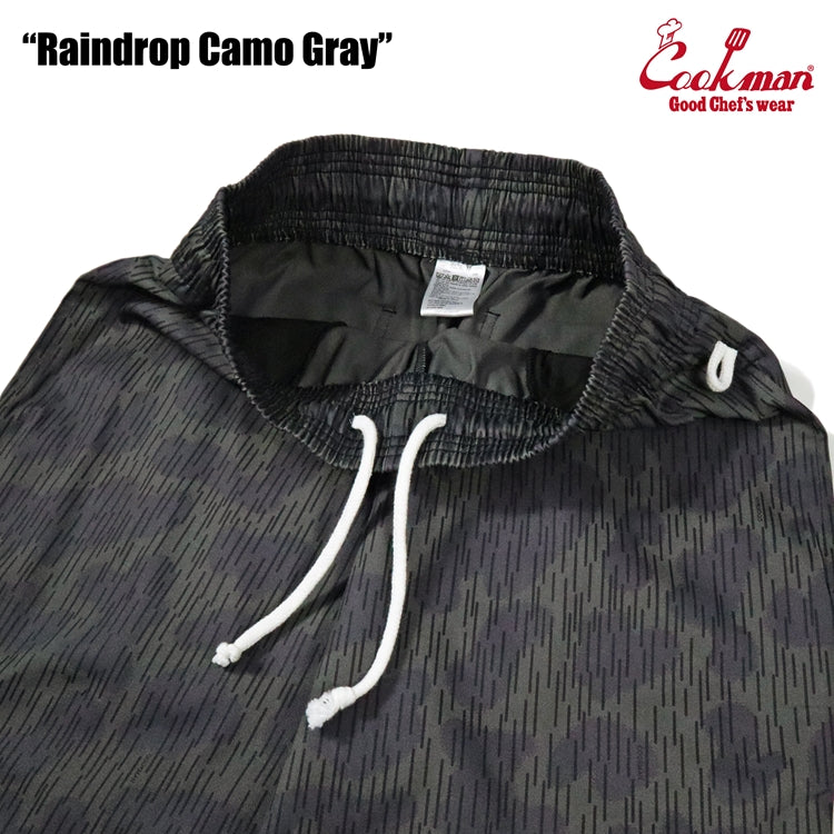 Cookman Chef Short Pants Front Pocket - Raindrop Camo : Gray