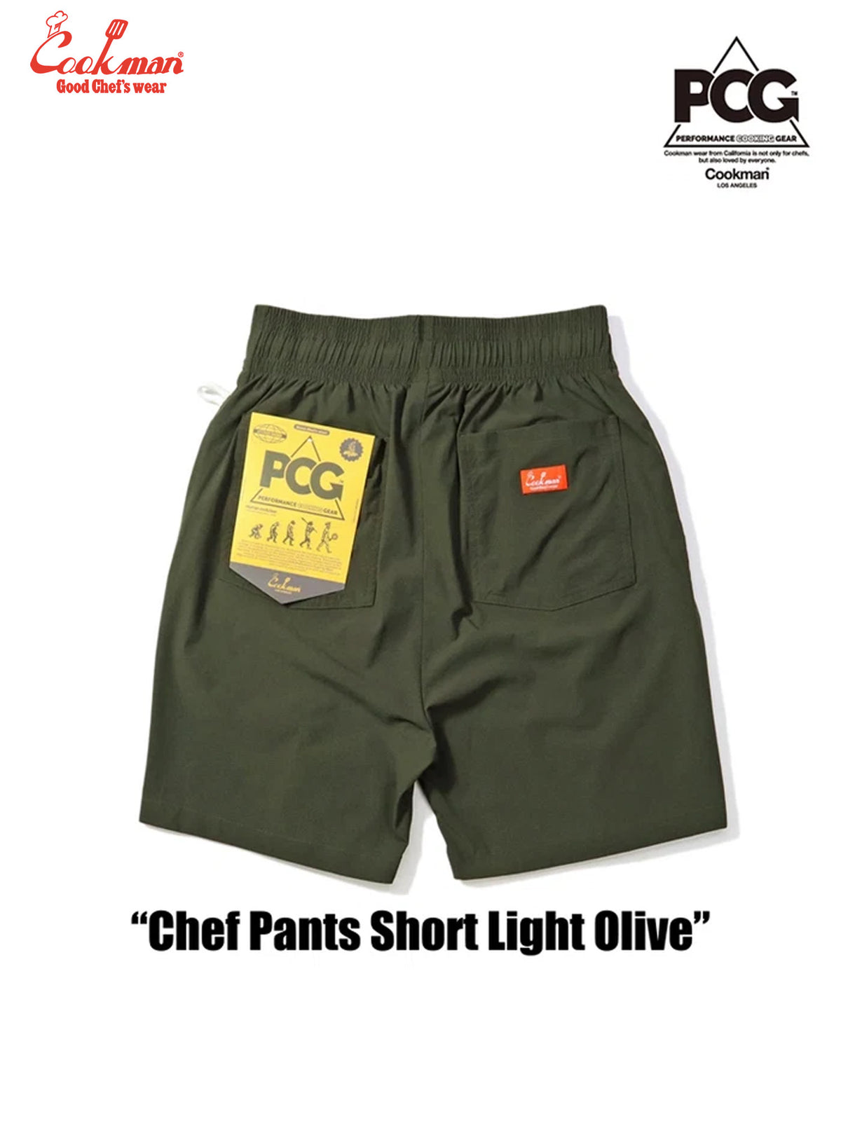 Chef Short Pants Light : Olive