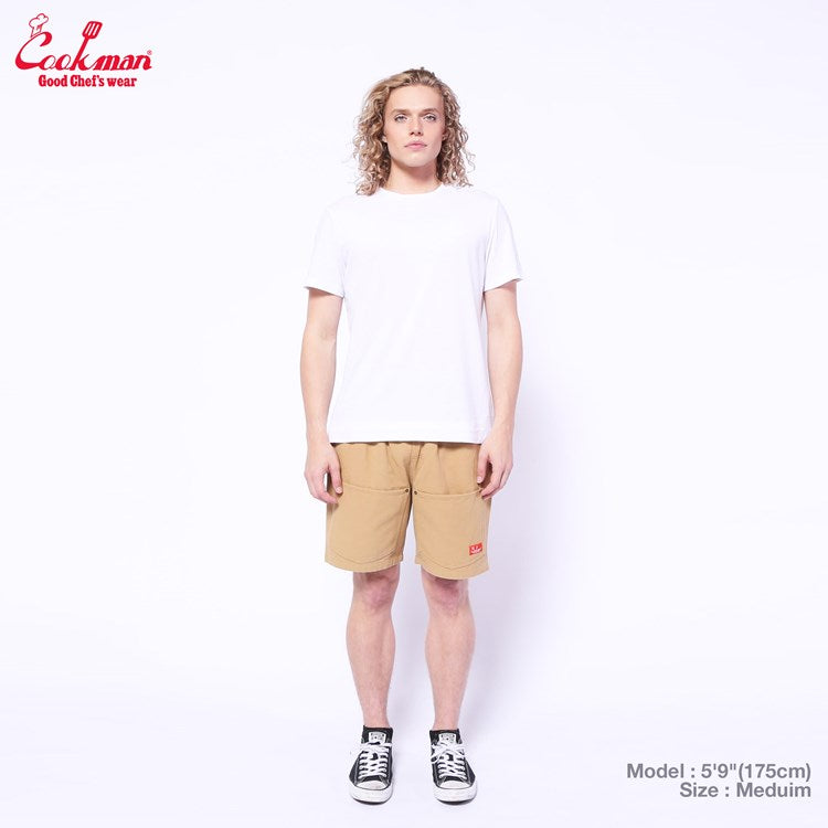Cookman Chef Short Pants Front pocket - Canvas Peanuts