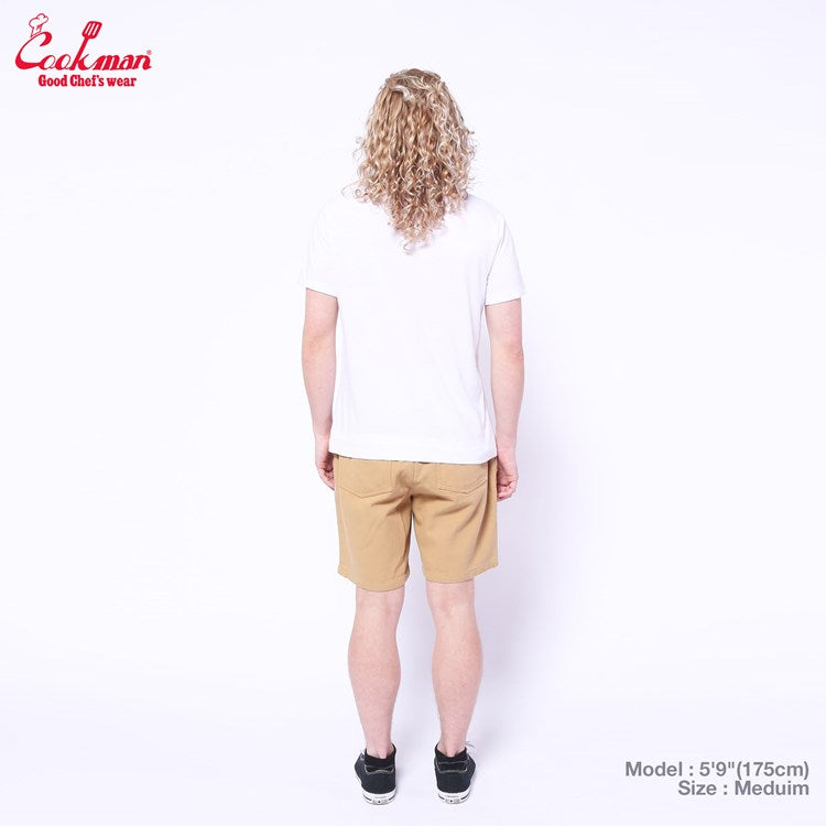 Cookman Chef Short Pants Front pocket - Canvas Peanuts