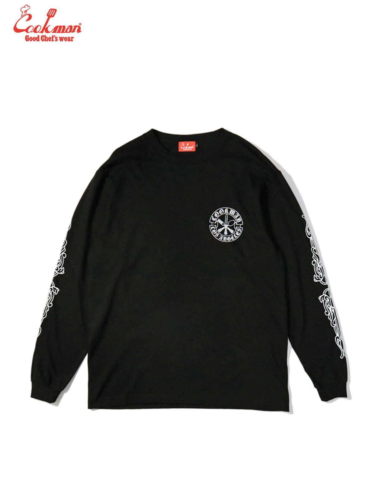 Long Sleeve Tees - Cutlery : Black