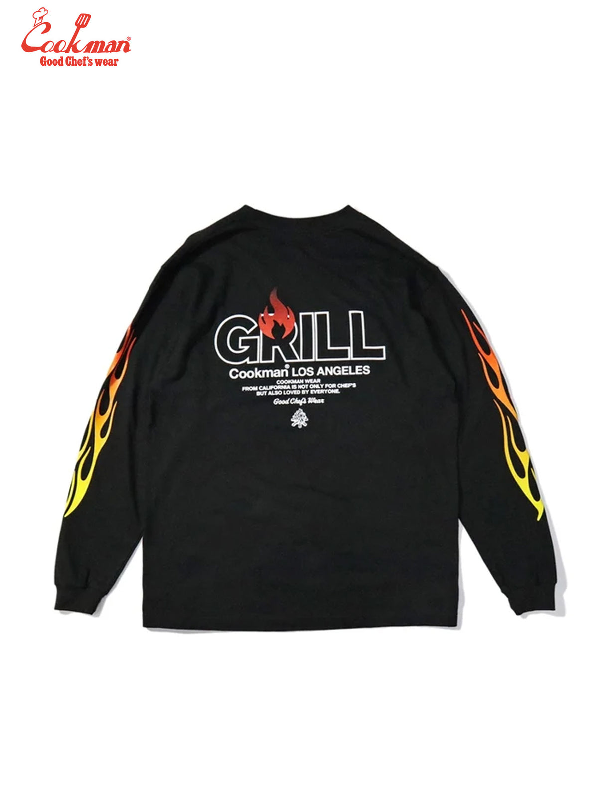 Long Sleeve Tees - Grill : Black