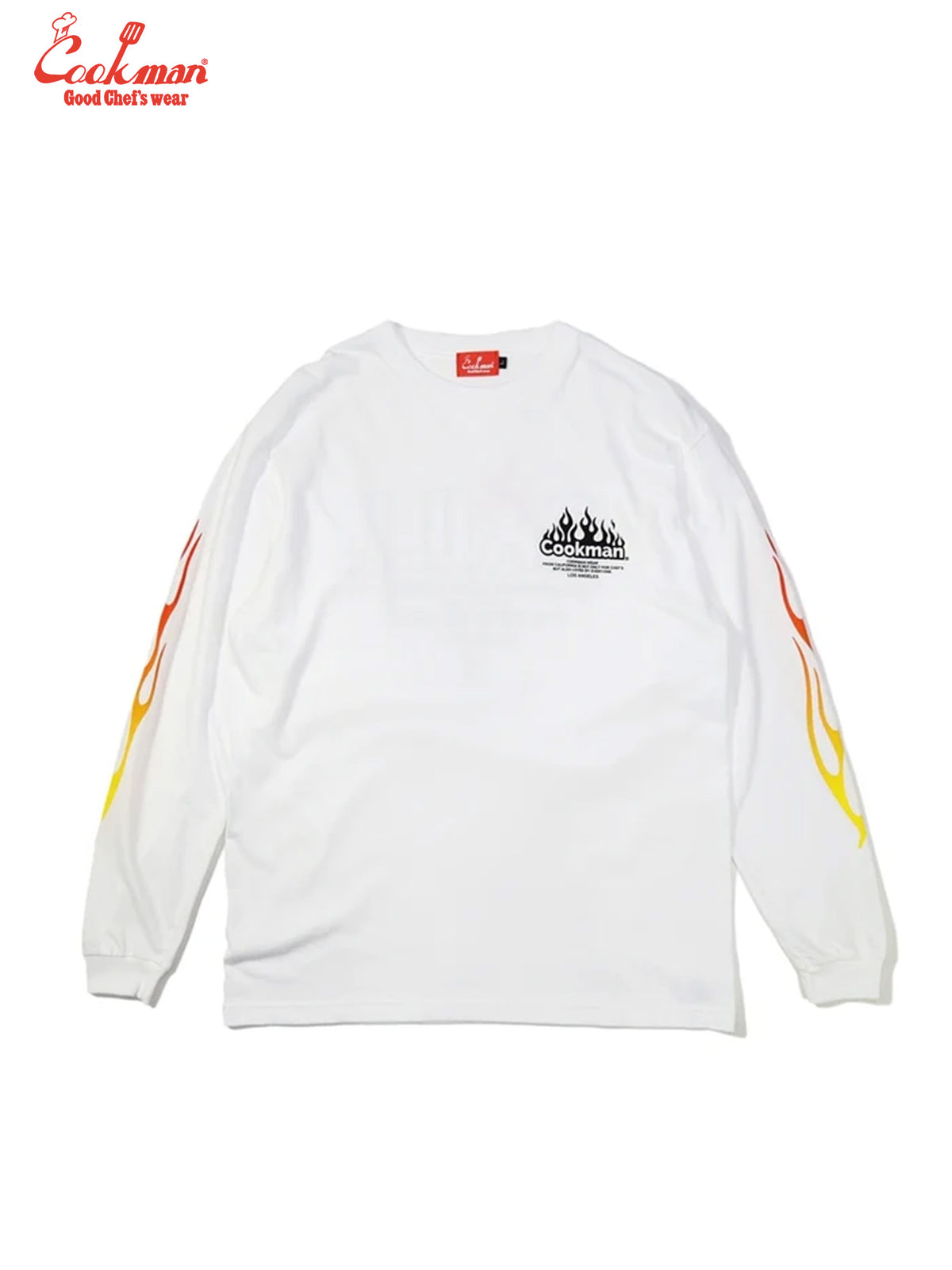 Long Sleeve Tees - Grill : White