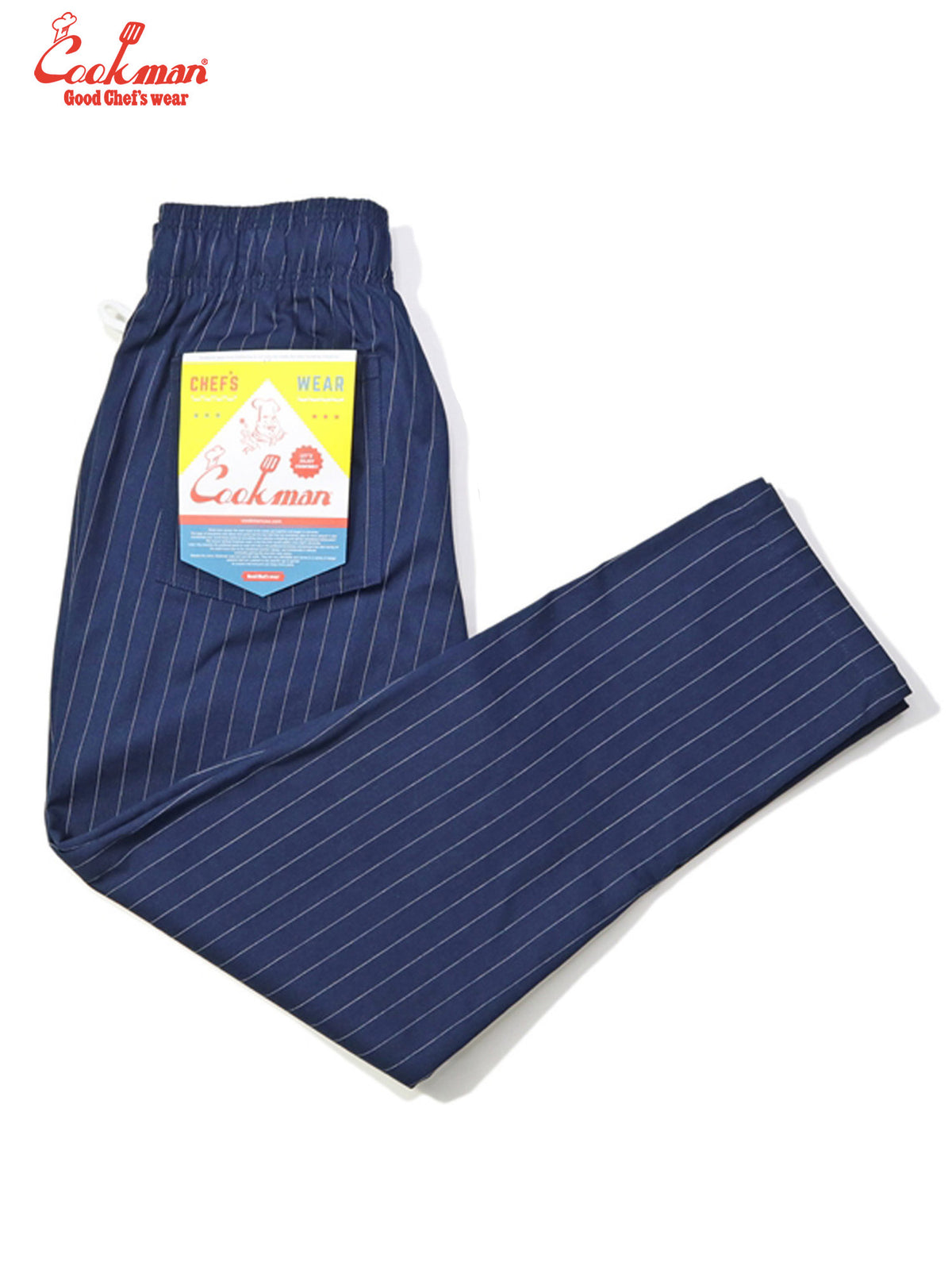 Chef Pants - Pin Stripe : Navy
