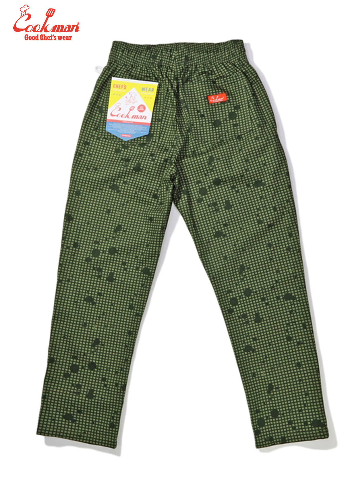 Chef Pants - Sauce Splash Camo : Olive