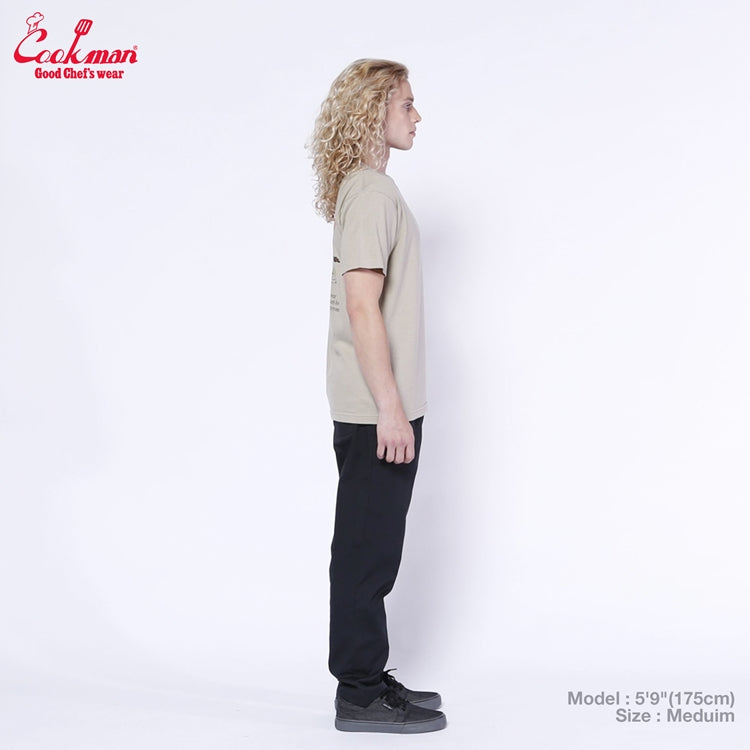 Cookman Tees - Sunny Side Up : Beige