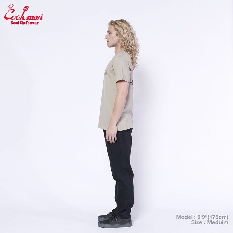 Cookman Tees - Sunny Side Up : Beige