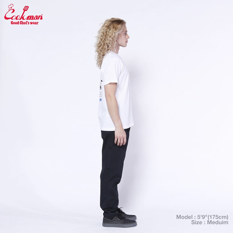 Cookman Tees - Sunny Side Up : White