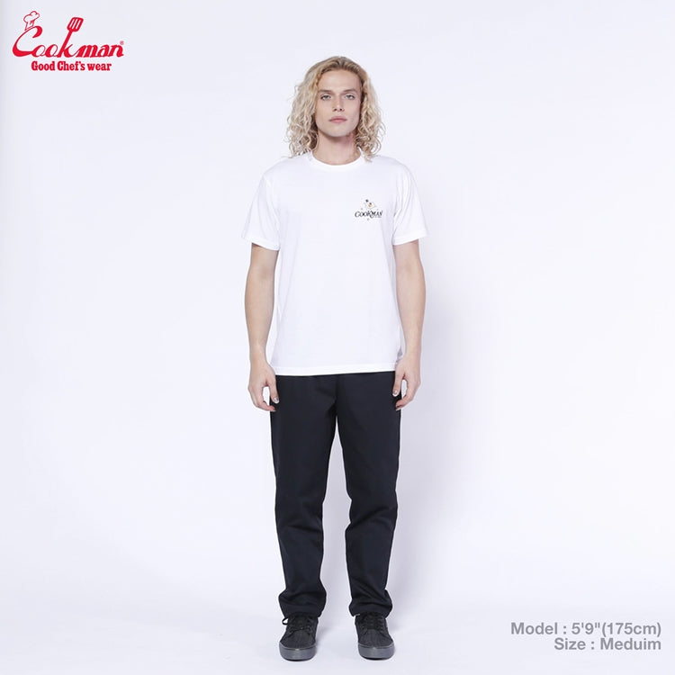 Cookman Tees - Sunny Side Up : White