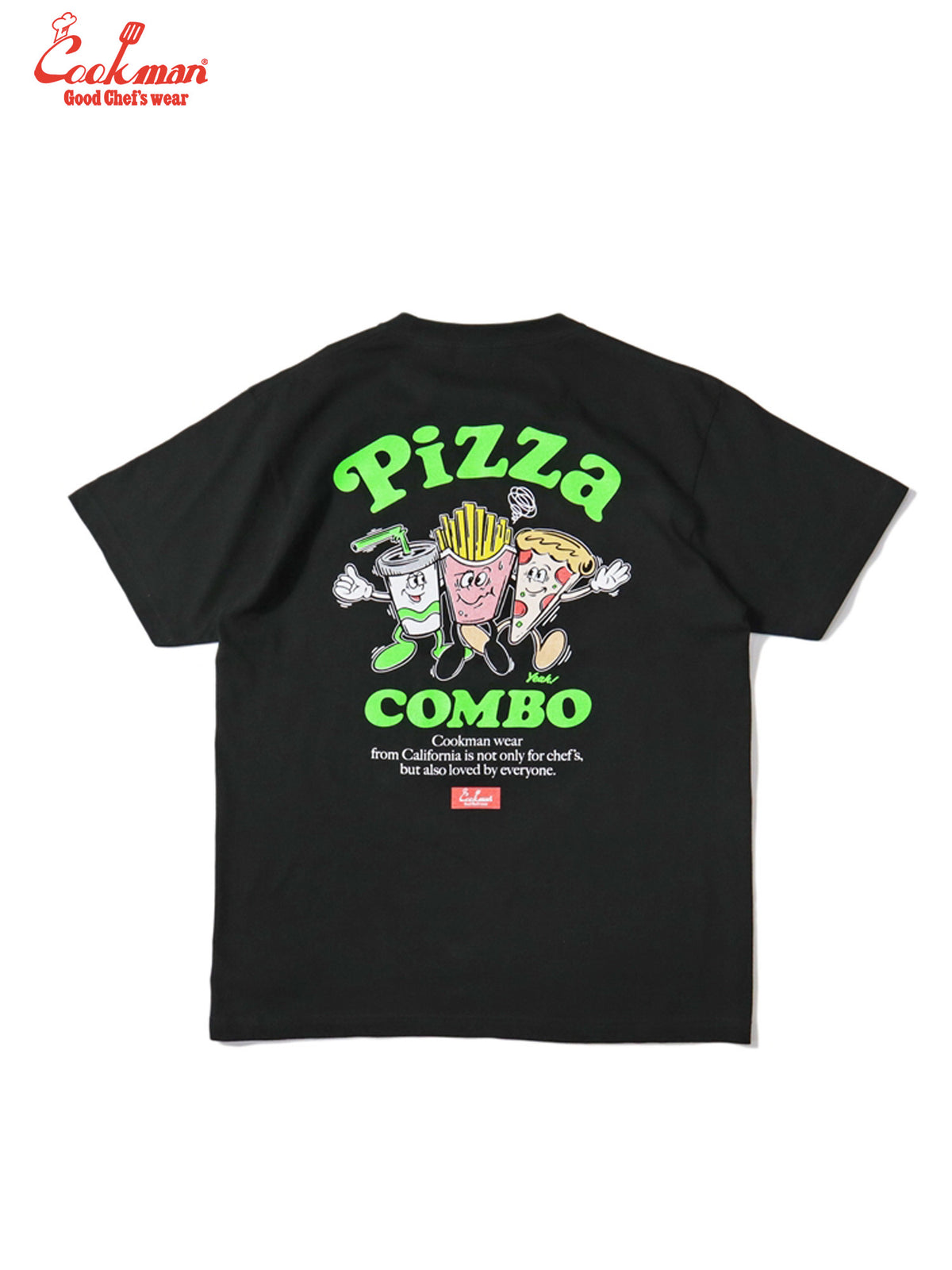 Tees - Pizza Combo : Black
