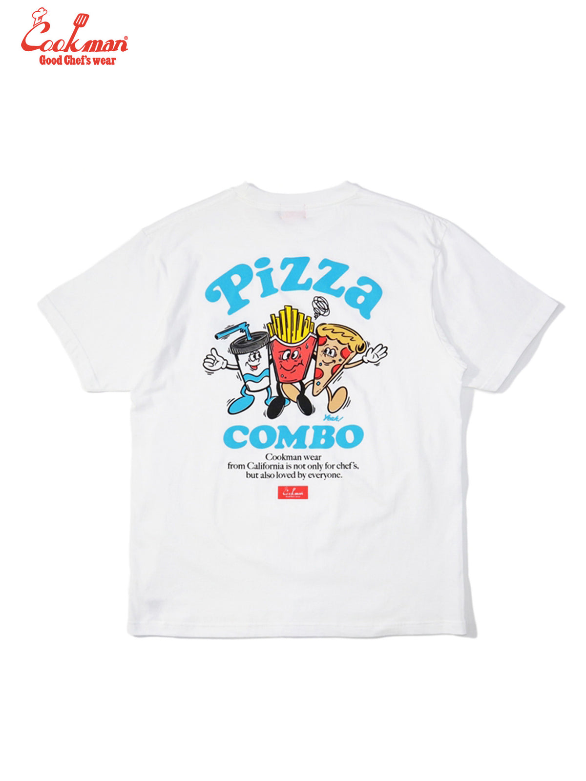 Tees - Pizza Combo : White