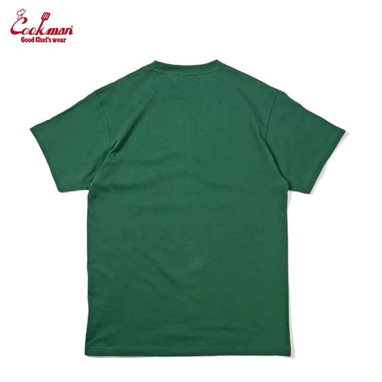 Cookman Embroidery Tees - Cafe : Dark Green