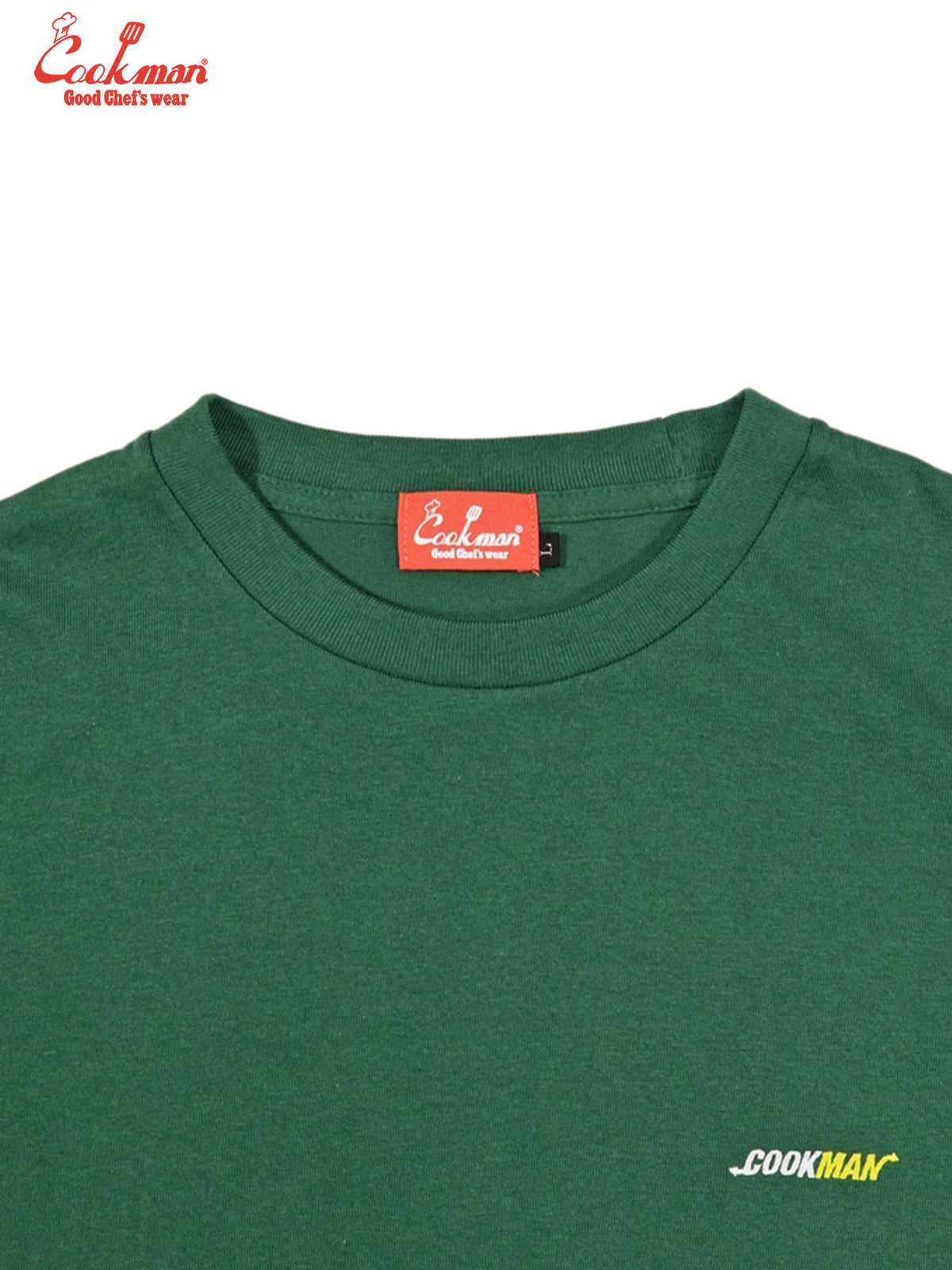 Embroidery Tees - Cafe : Dark Green