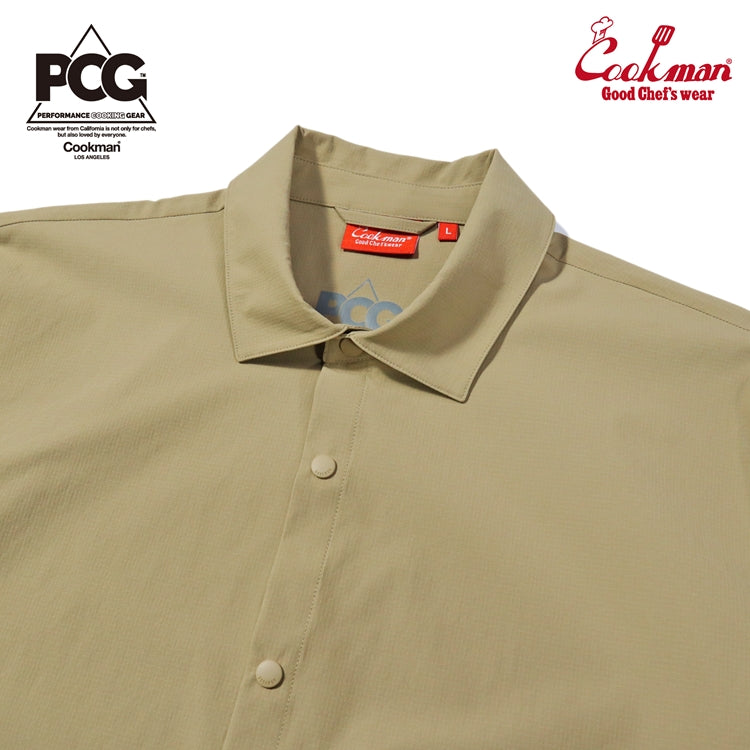 Cookman Work Shirts Short Sleeve Light - Peanuts