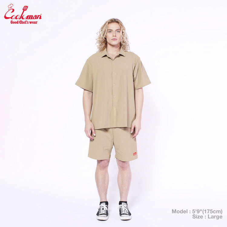 Cookman Work Shirts Short Sleeve Light - Peanuts