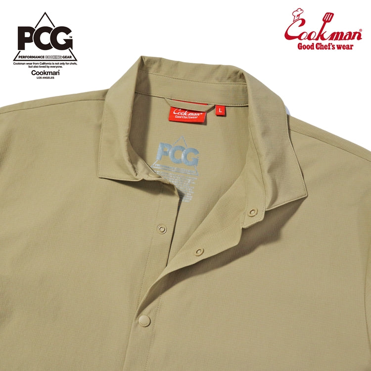 Cookman Work Shirts Short Sleeve Light - Peanuts
