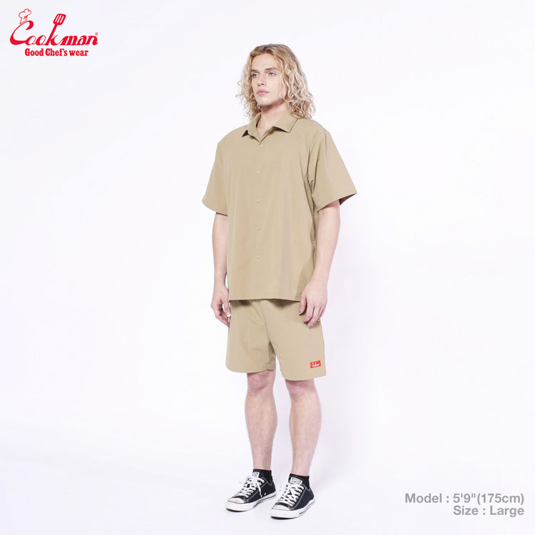 Cookman Work Shirts Short Sleeve Light - Peanuts
