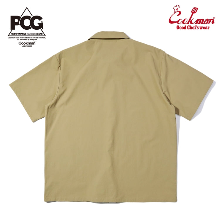 Cookman Work Shirts Short Sleeve Light - Peanuts