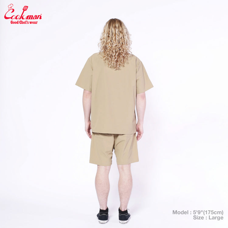 Cookman Work Shirts Short Sleeve Light - Peanuts