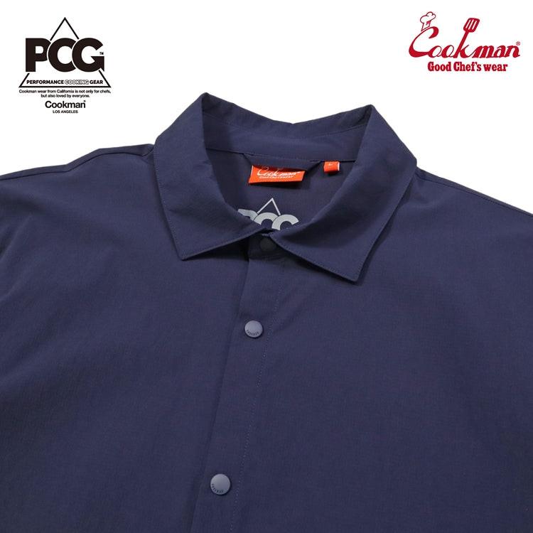 Cookman Work Shirts Short Sleeve Light - NAVY