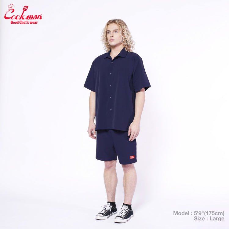 Cookman Work Shirts Short Sleeve Light - NAVY
