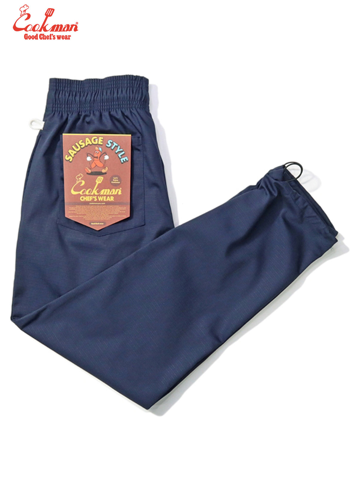 Chef Pants - Sausage Style Ripstop : Navy