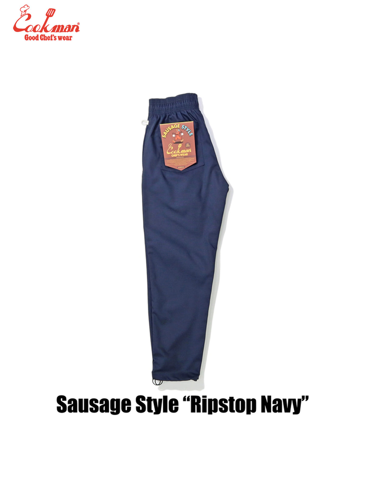 Chef Pants - Sausage Style Ripstop : Navy