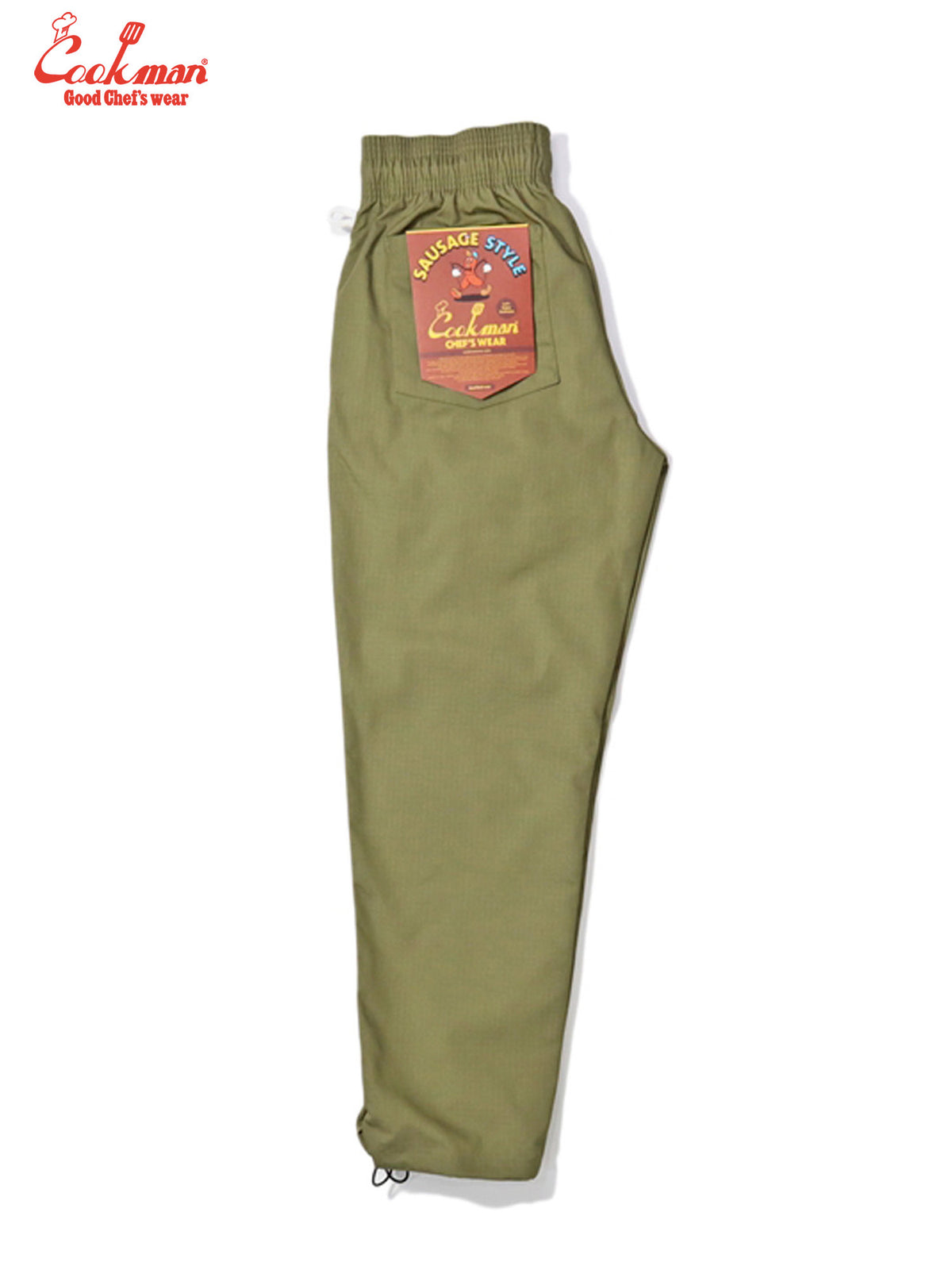 Chef Pants - Sausage Style Ripstop : Olive