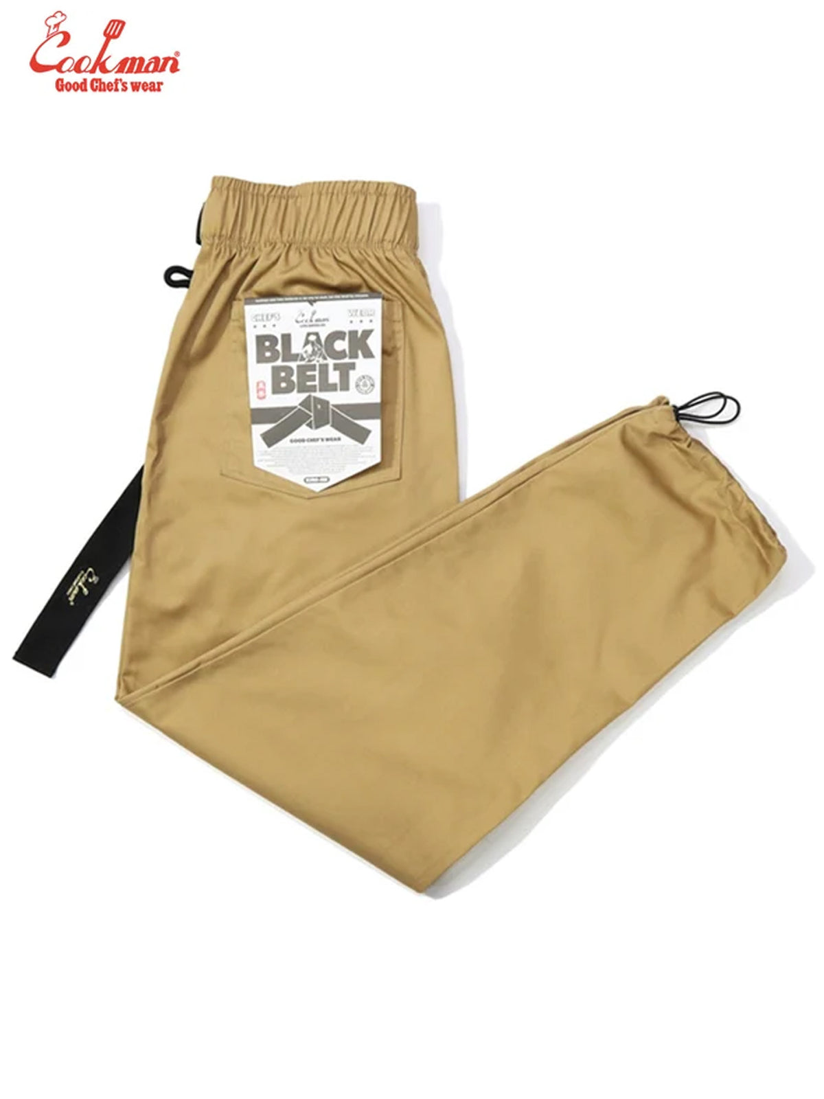 Chef Pants Semiwide - Black Belt : Peanuts