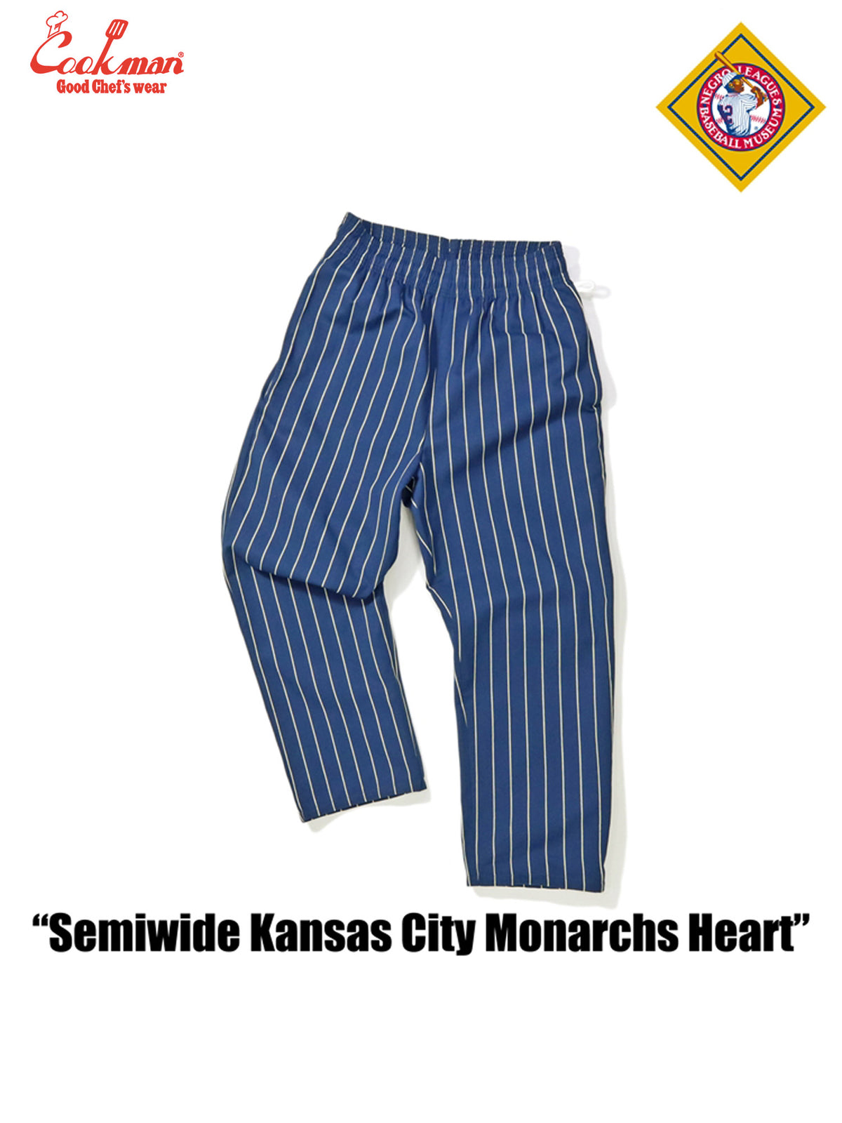 Chef Pants Semiwide - Kansas City Monarchs Heart
