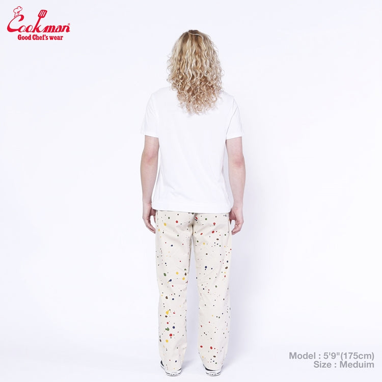 Cookman Chef Pants Semiwide - Sauce Splash : Beige