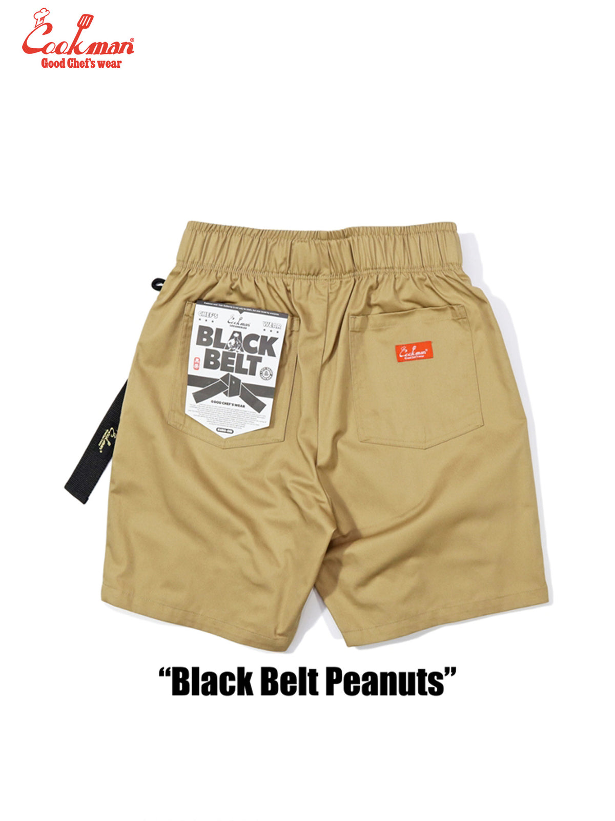 Chef Short Pants - Black Belt : Peanuts