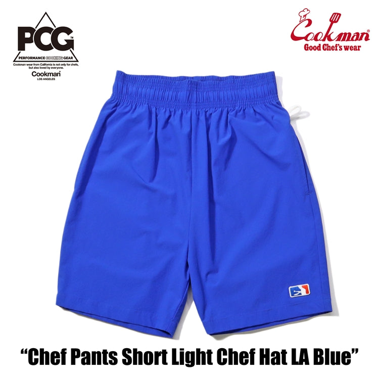 Cookman Chef Short Pants Light - Chef Hat LA : Blue