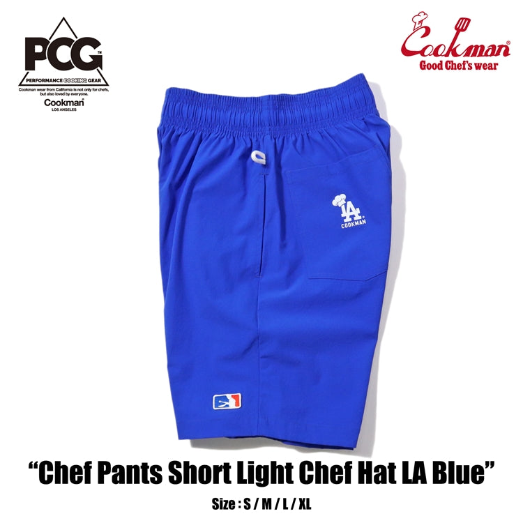 Cookman Chef Short Pants Light - Chef Hat LA : Blue