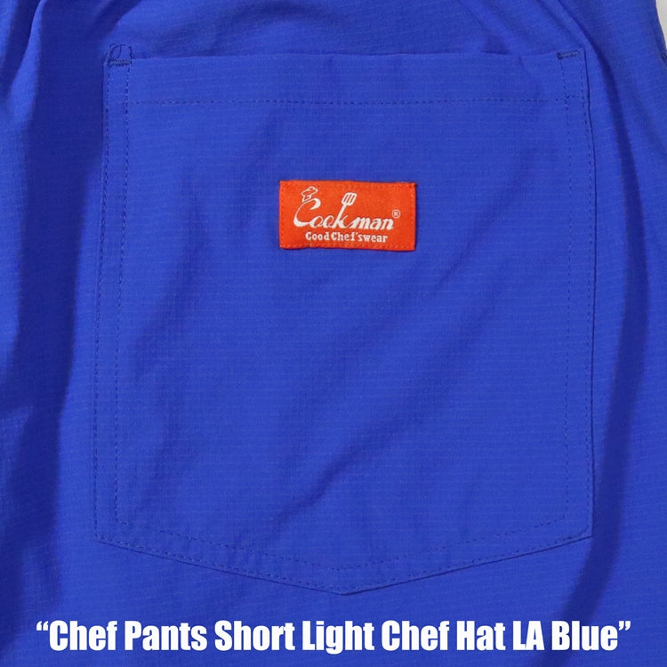 Cookman Chef Short Pants Light - Chef Hat LA : Blue