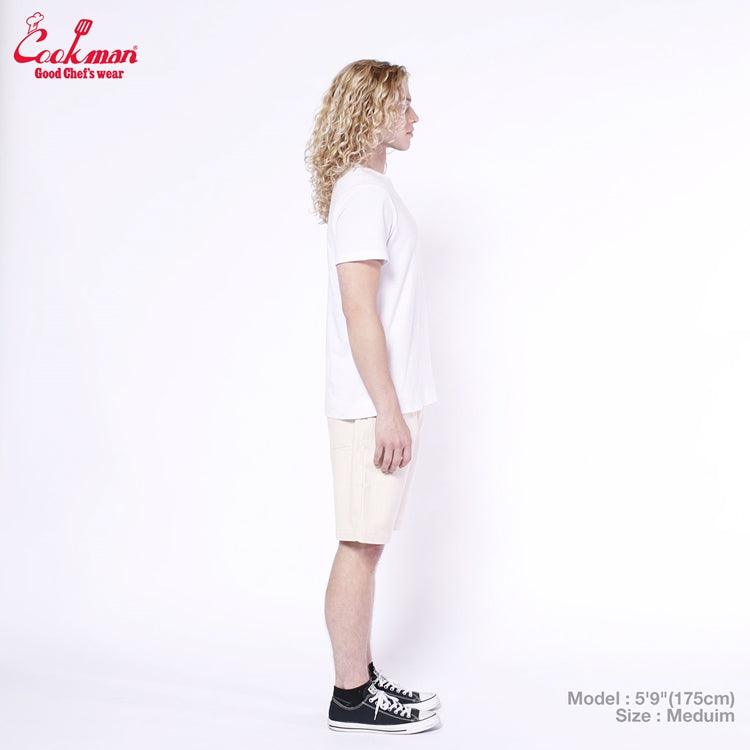 Cookman Chef Short Pants - Denim : Natural