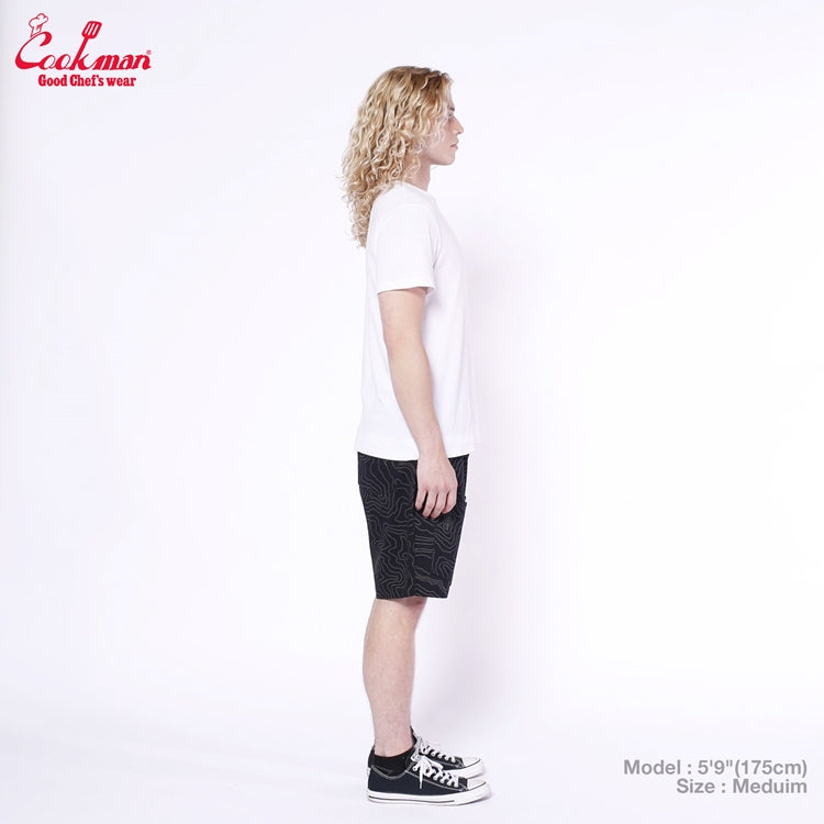 Cookman Chef Short Pants Front Pocket - Big Bear : Black
