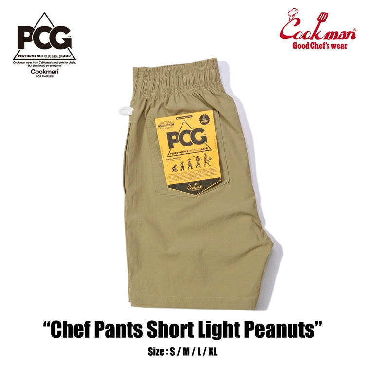 Cookman Chef Short Pants - Light : Peanuts