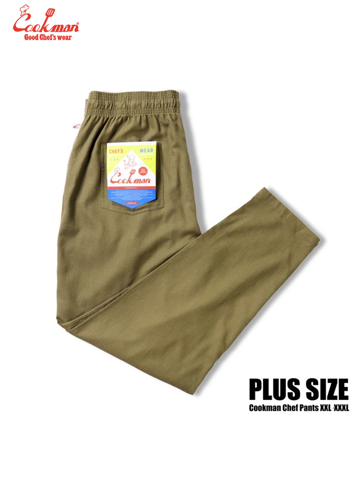Chef Pants - Linen : Olive