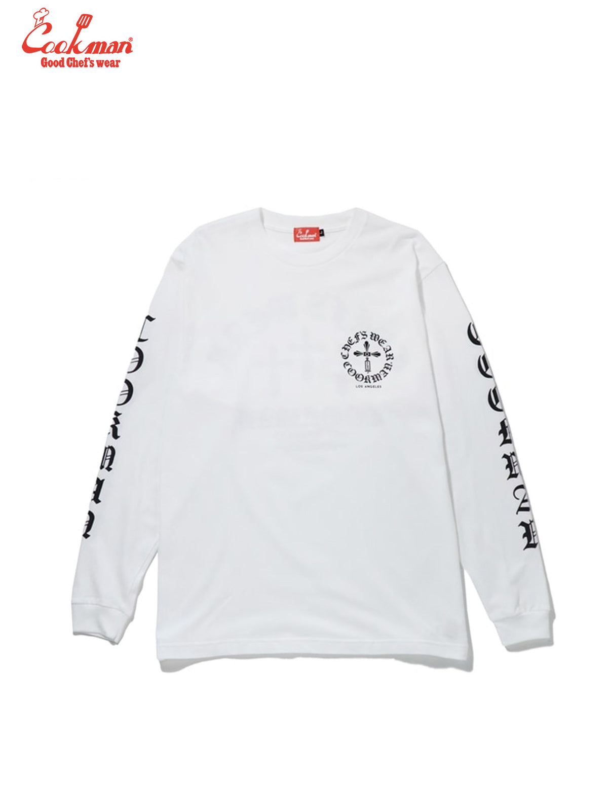 Long Sleeve Tees - Wine Opener : White