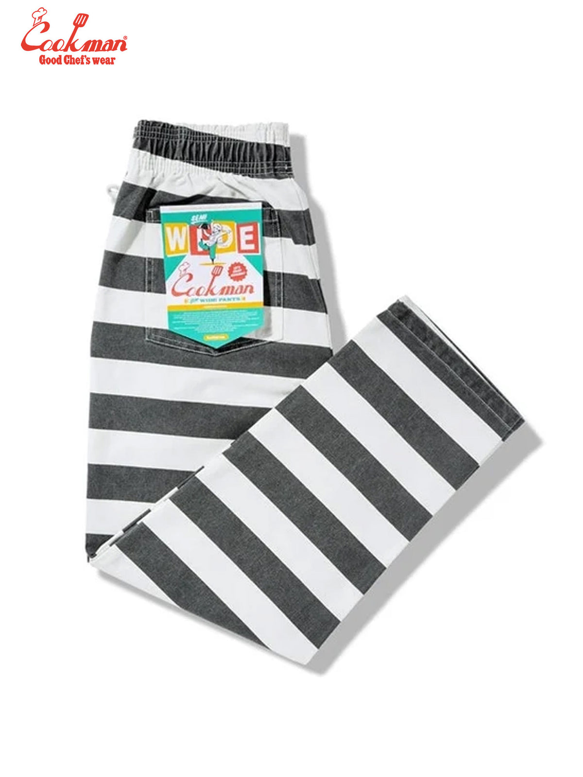 Chef Pants Semiwide - Washed Duck Canvas Border