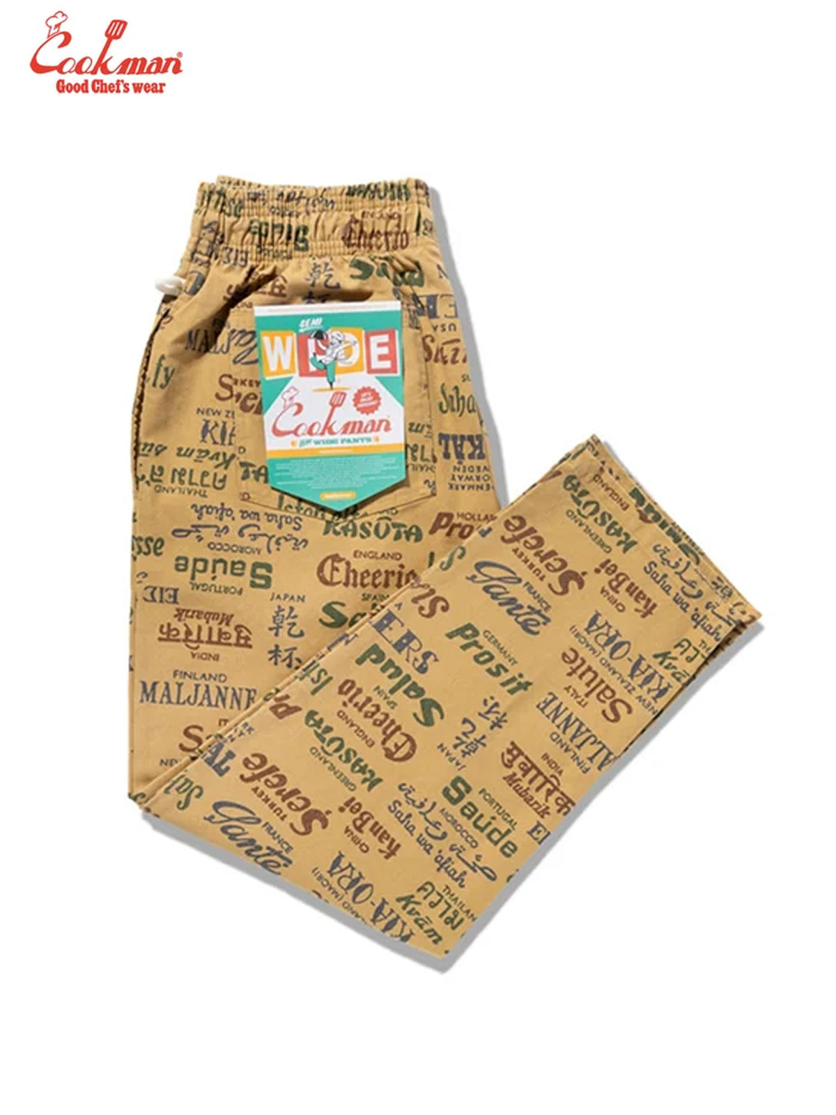 Chef Pants Semiwide - Washed Duck Canvas Cheers