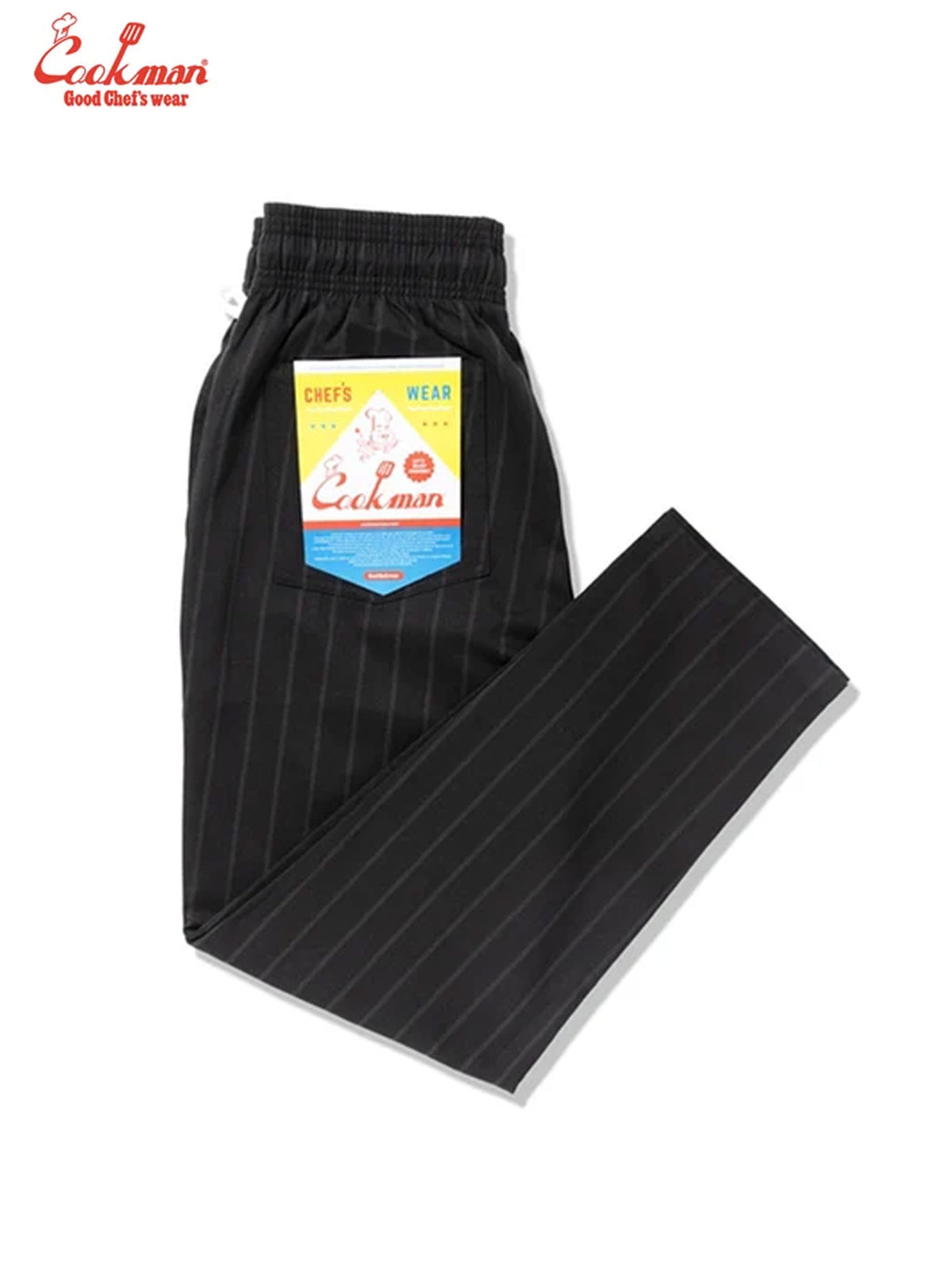 Chef Pants - Stripe Black shadow