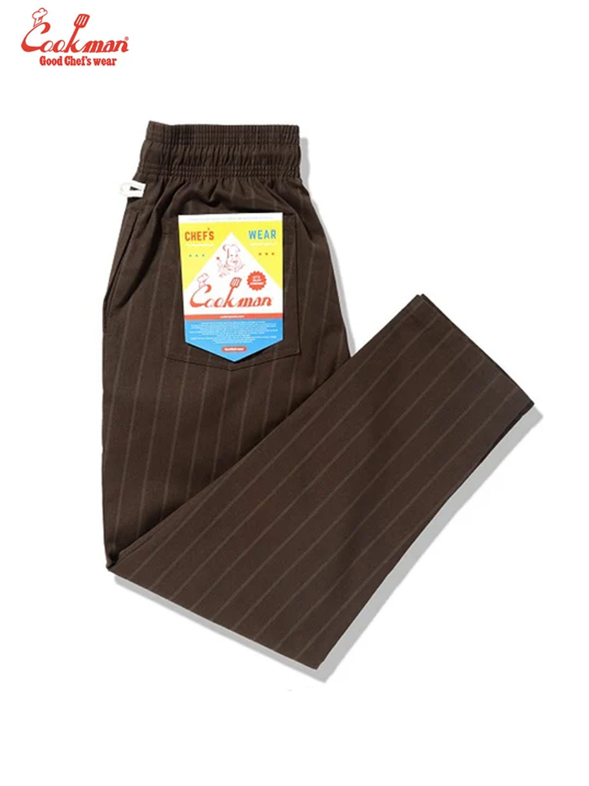 Chef Pants - Stripe Muddy Coffee