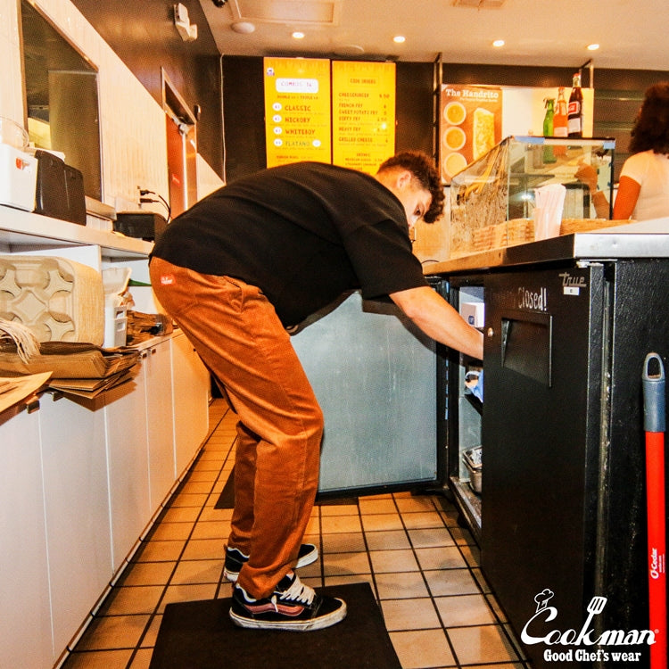 Cookman Waiter's Pants (stretch) - Corduroy : Brown