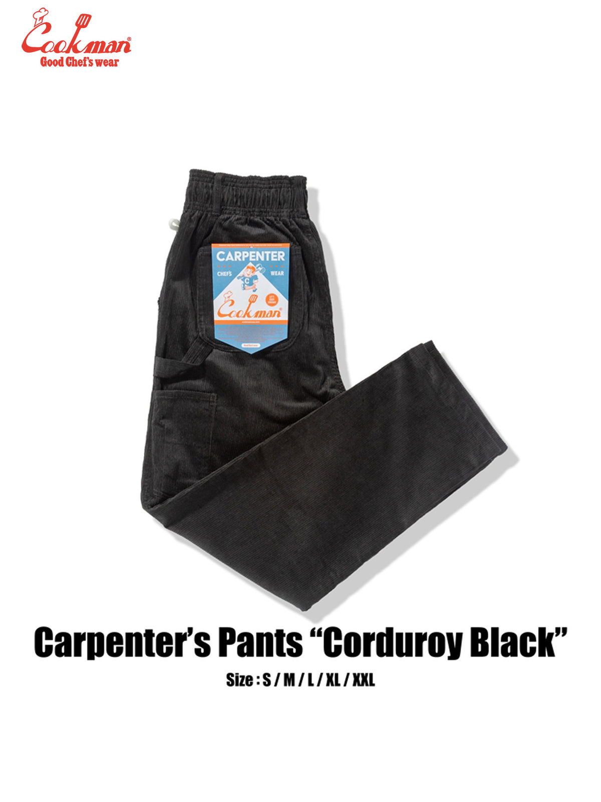 Carpenter's Pants : Corduroy - Black